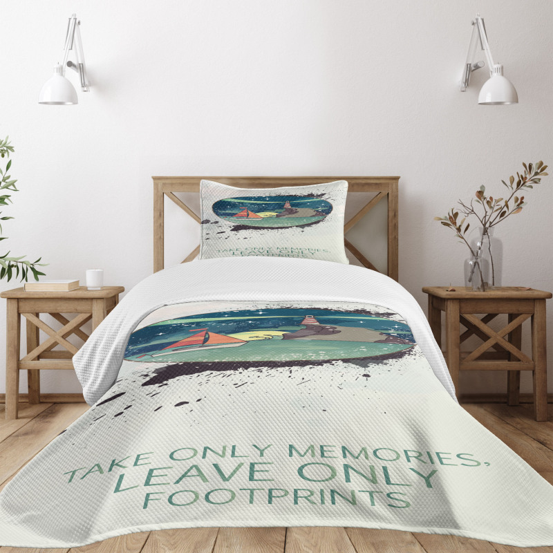 Lighthouse Sailboat Bedspread Set