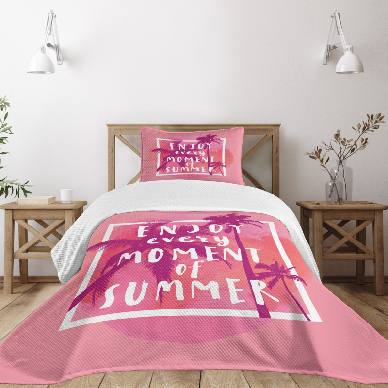 Enjoy Summer Bedspread Set