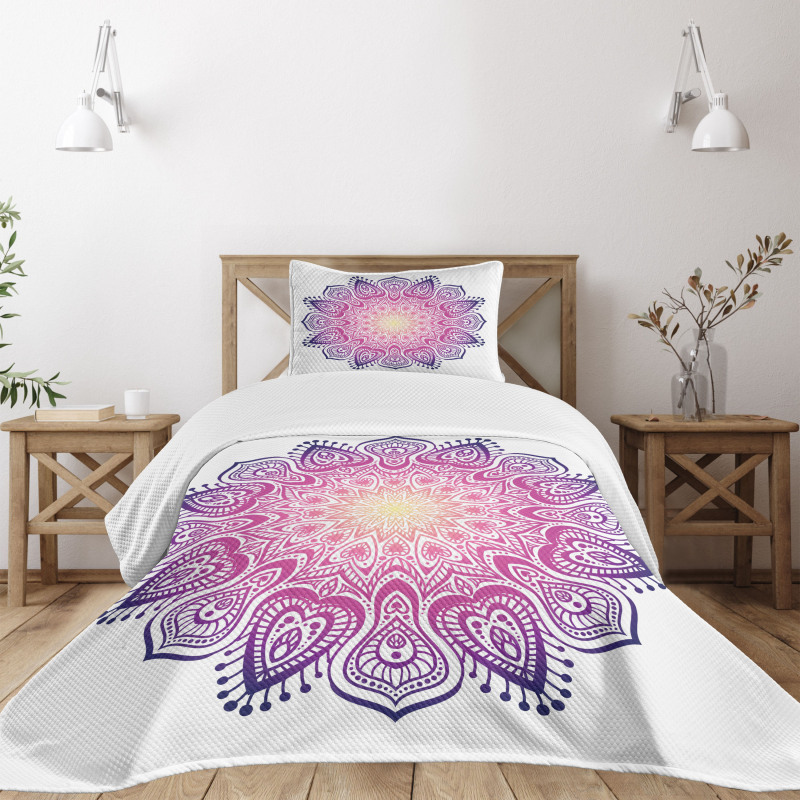 Mediation Inspired Element Bedspread Set