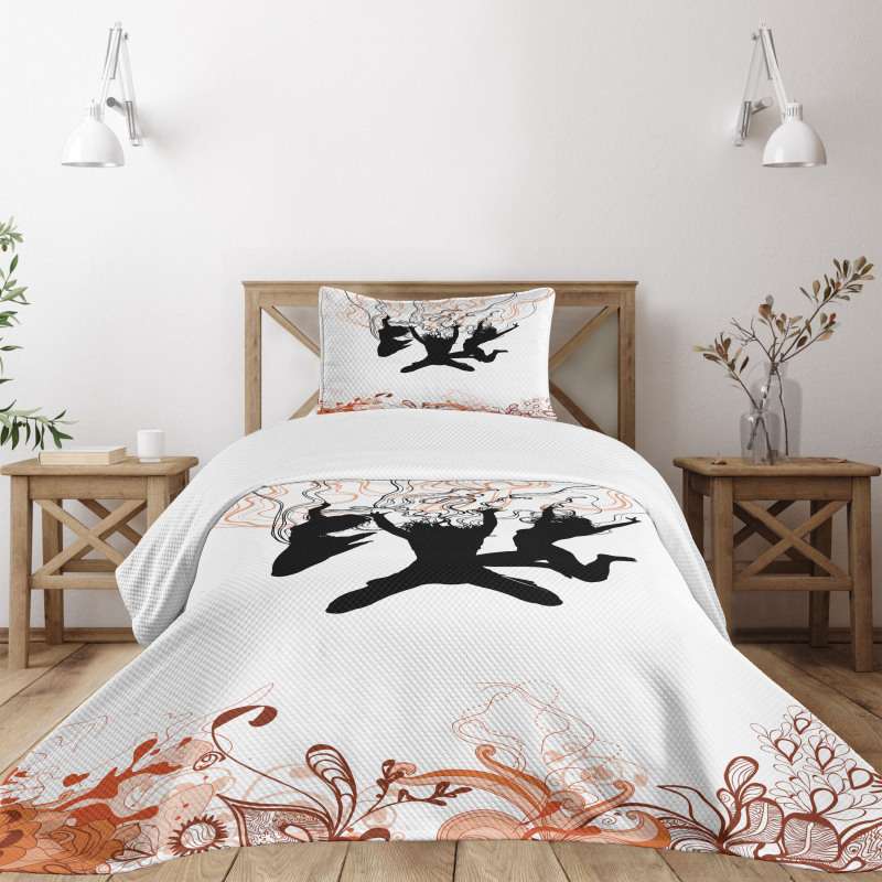 Energic Youth Theme Bedspread Set