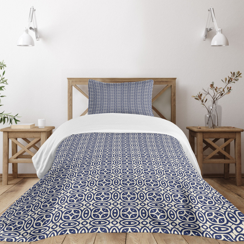 Abstraction of Shapes Bedspread Set