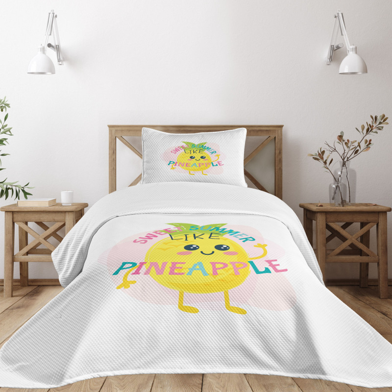 Summer with Eyes Bedspread Set