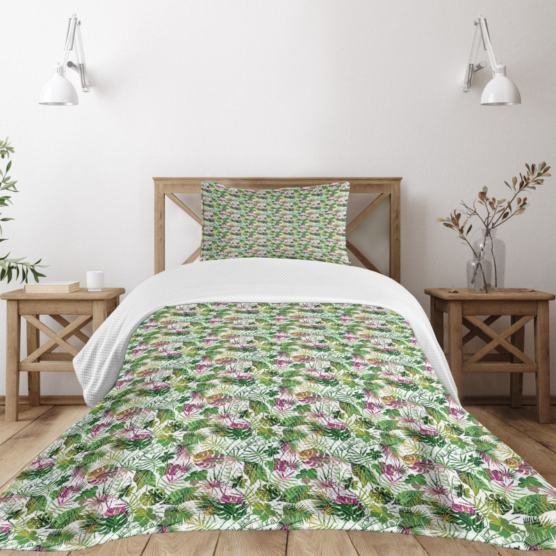 Plants of Hawaiian Flora Bedspread Set