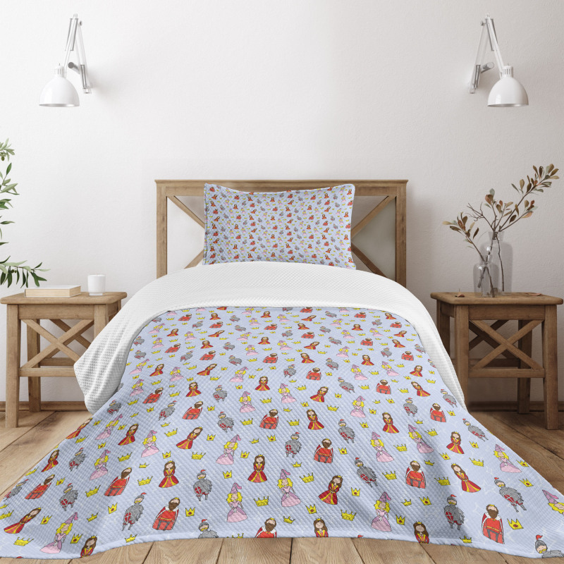 Princess Queen King Knight Bedspread Set