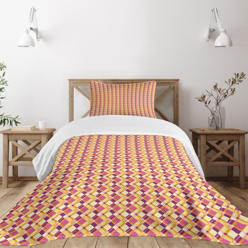 Retro Traditional Scottish Bedspread Set