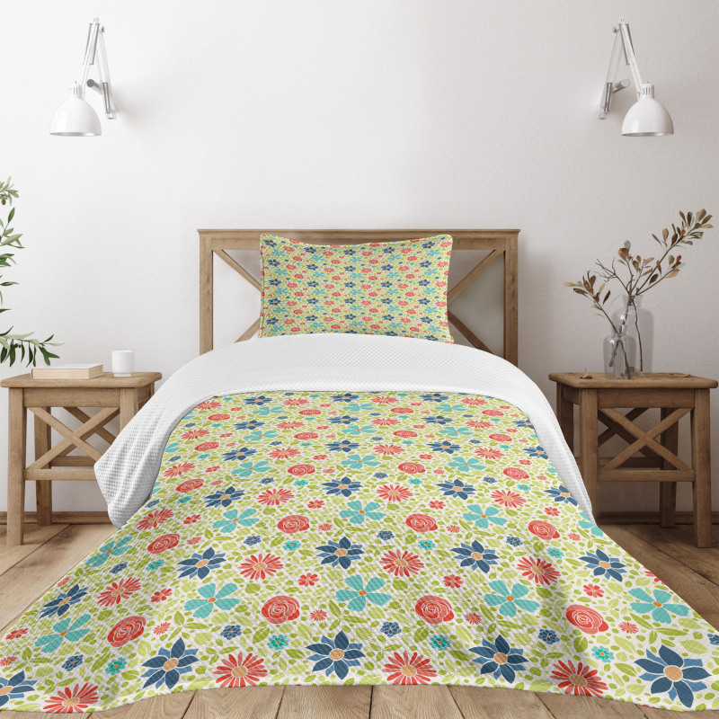 Spring Meadow Flourish Bedspread Set