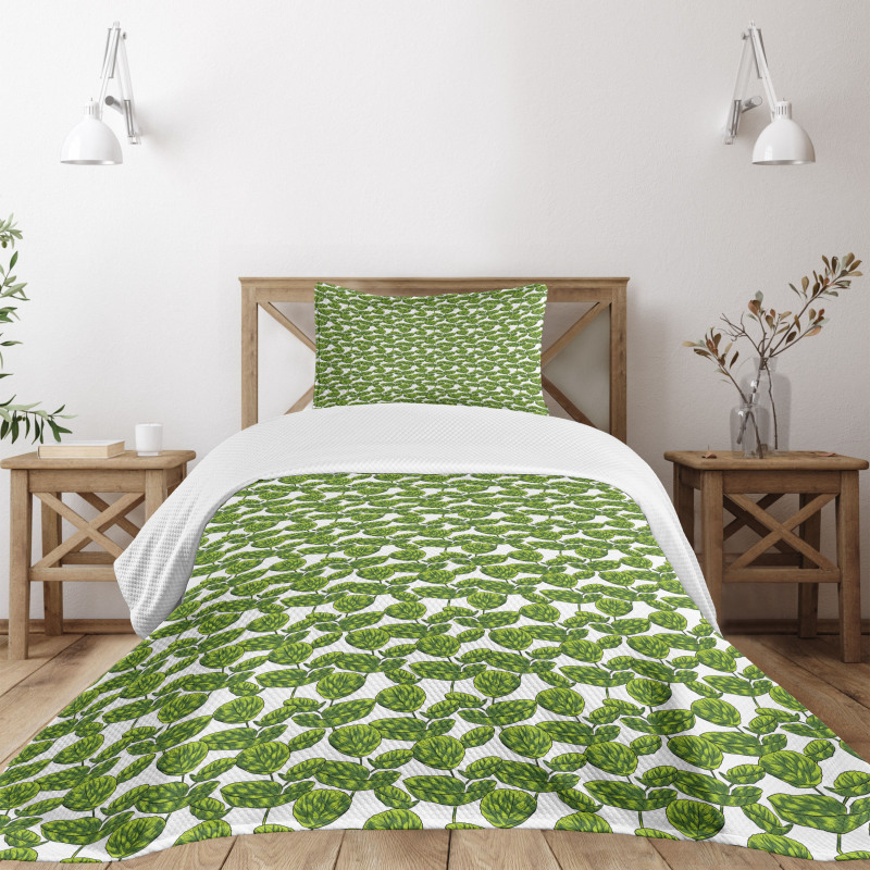 Tropical Plants Warm Season Bedspread Set