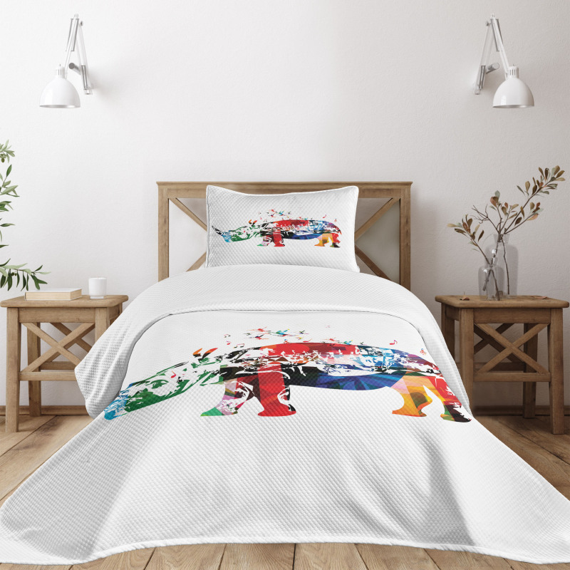 Musical Notes Animal Bedspread Set