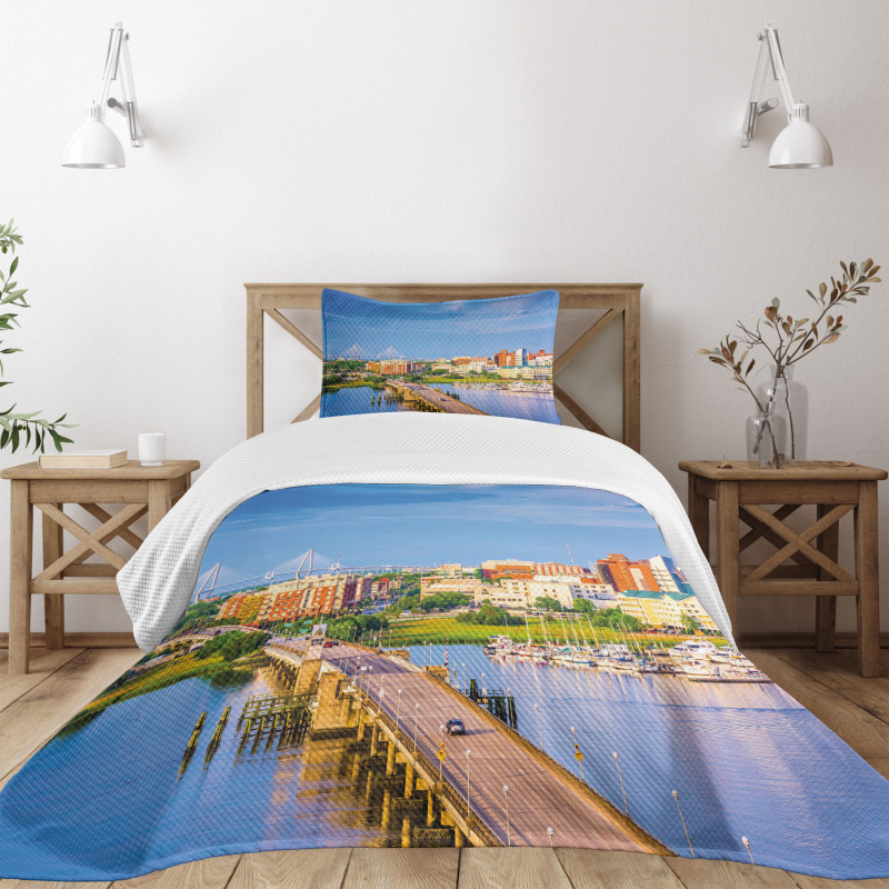 Spring Morning Scene Bedspread Set