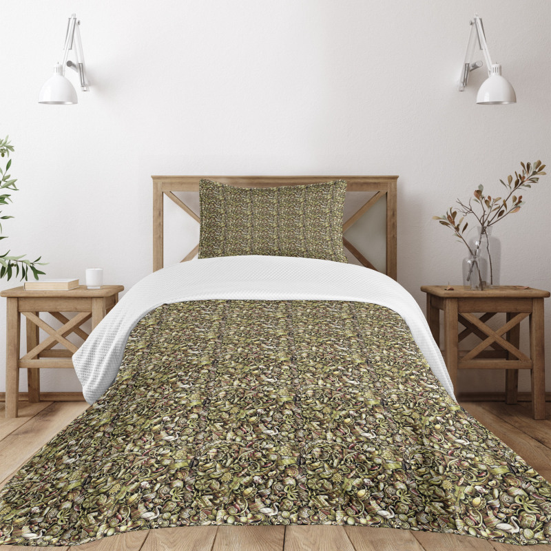 Animation Culture Art Bedspread Set