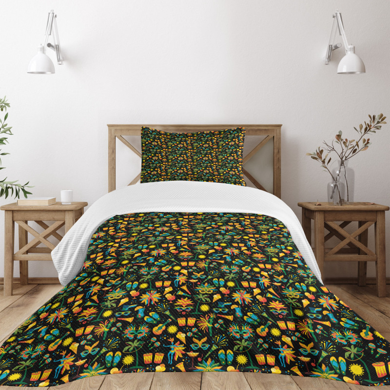 Elements of Brazil Joyous Bedspread Set