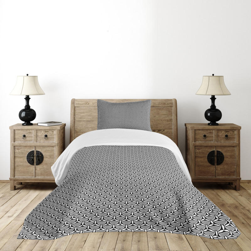 Modernistic Creative Motif Bedspread Set