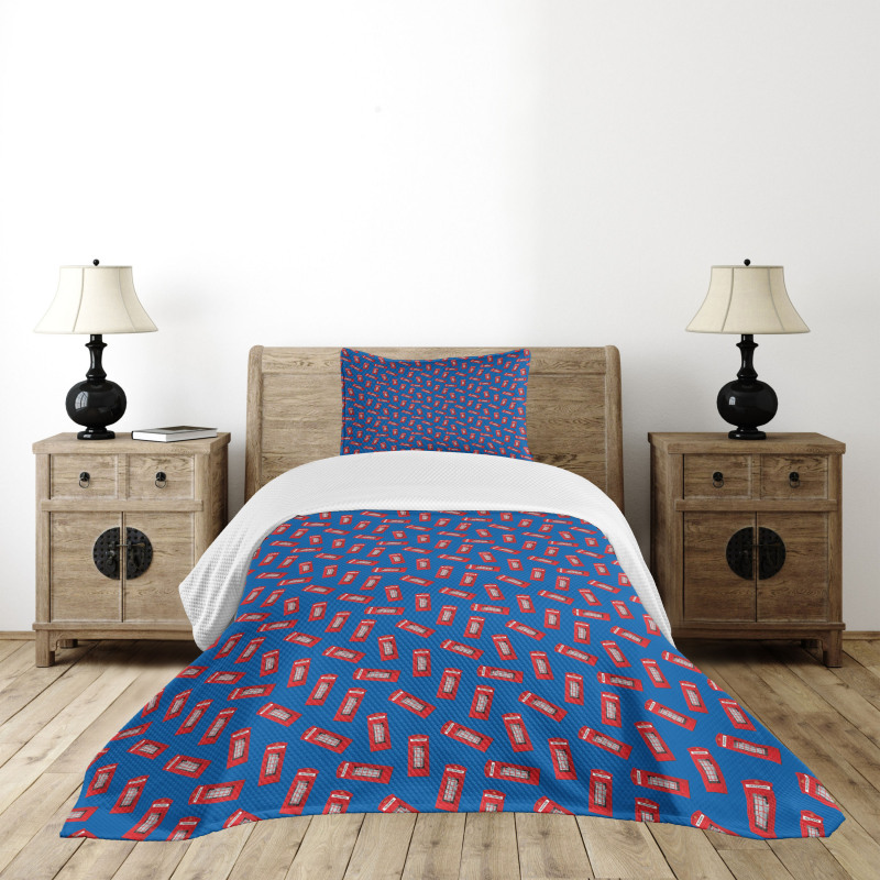 Iconic London Call Box Bedspread Set