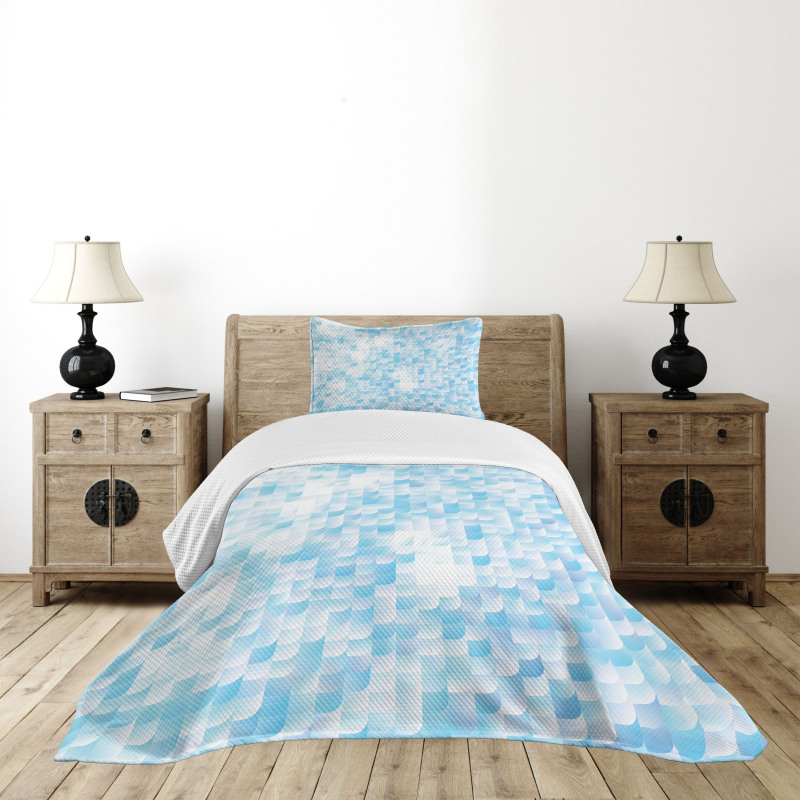 Glisten Fish Sunlight Bedspread Set