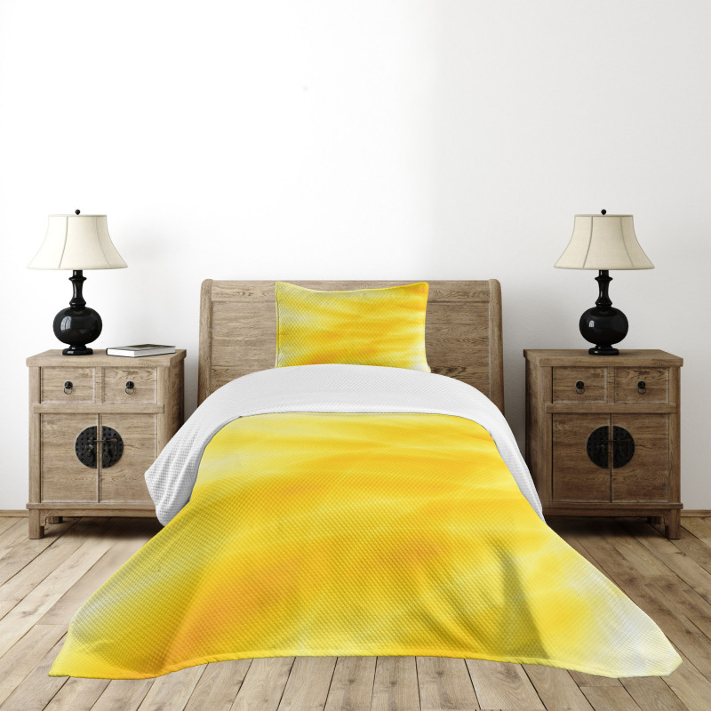 Abstract Summer Sun Bedspread Set