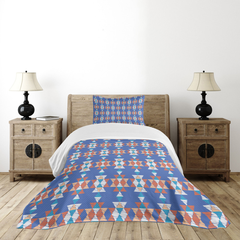 Retro Native Triangular Art Bedspread Set