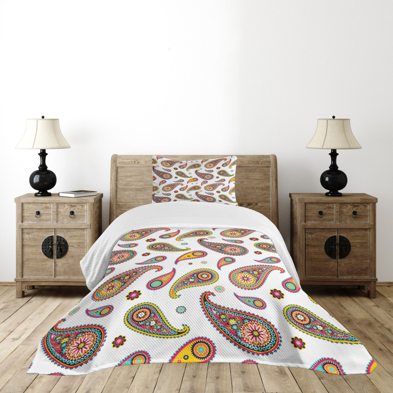 Vintage Hipie Ethnic Bedspread Set