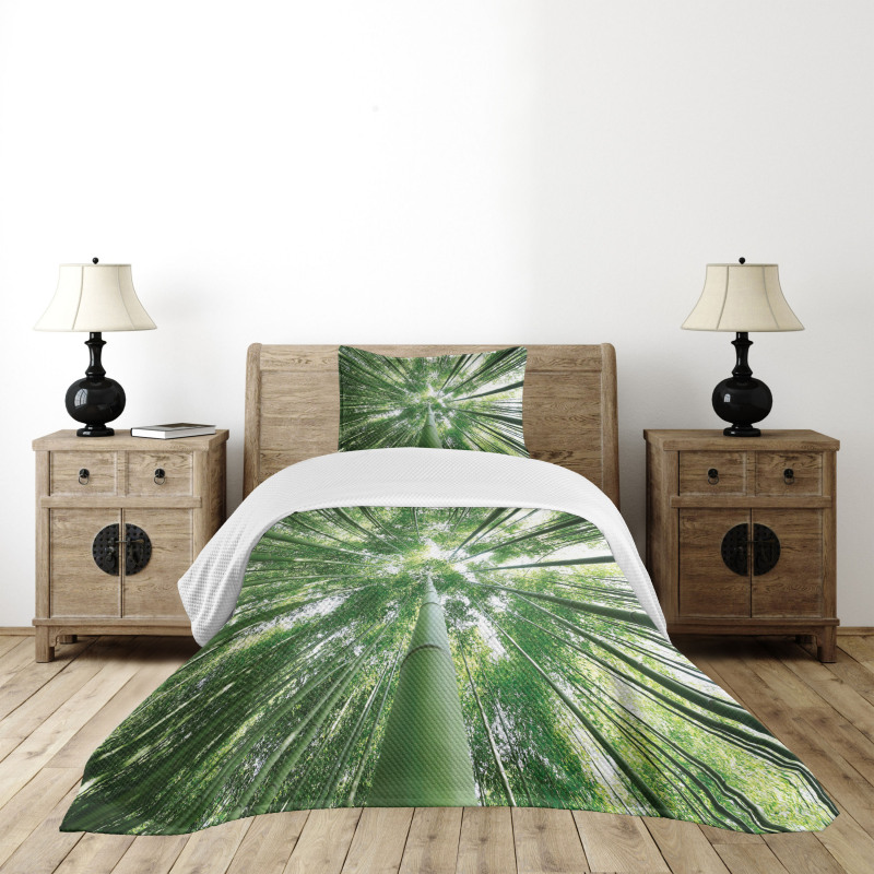 Tropic Rain Forest Bamboo Bedspread Set
