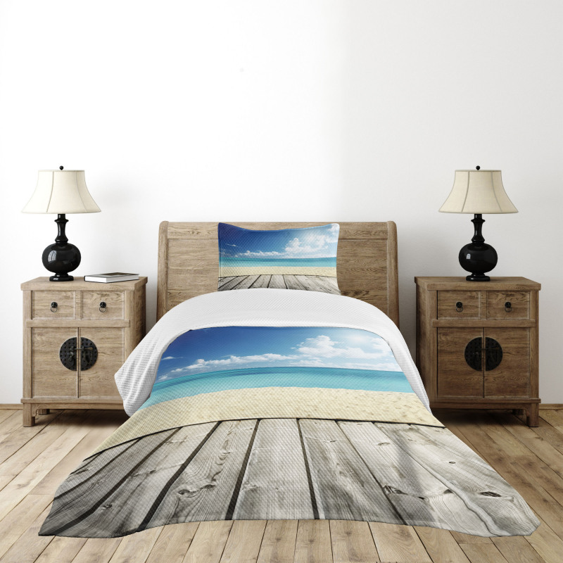 Exotic Ocean Nautical Bedspread Set