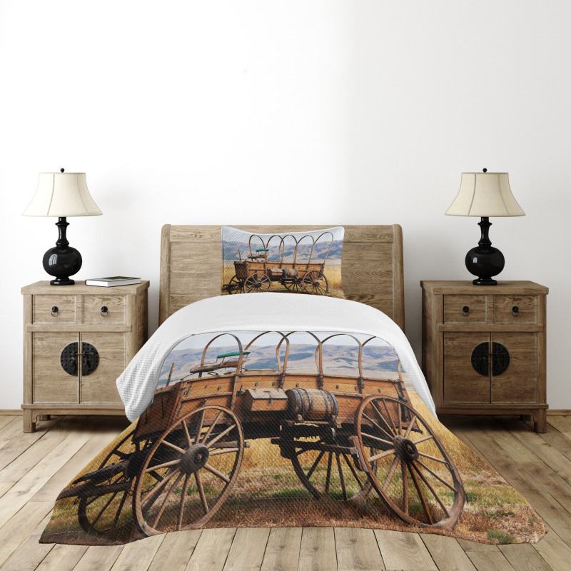 Nostalgic Wild Western Bedspread Set