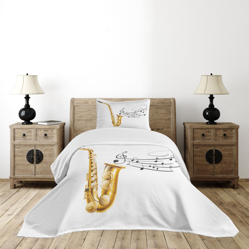 Template Solo Vibes Bedspread Set