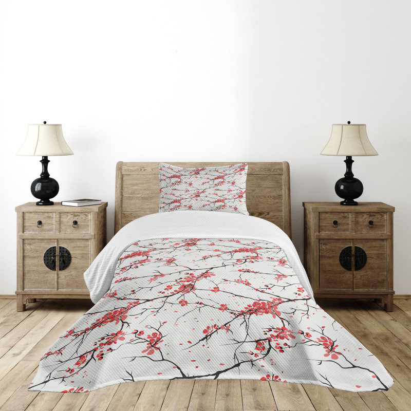 Windy April Weather Bedspread Set