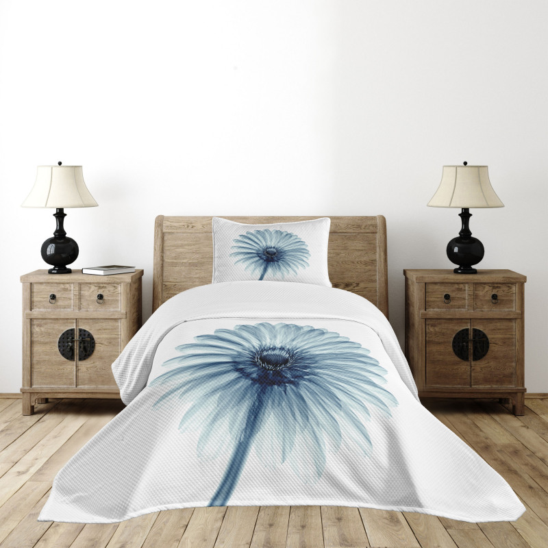 Daisies Flowers Plants Bedspread Set