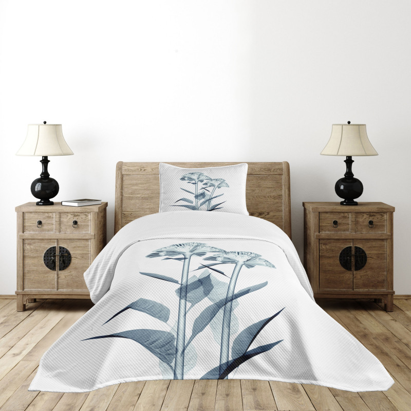 Flowers X-Ray Vision Bedspread Set