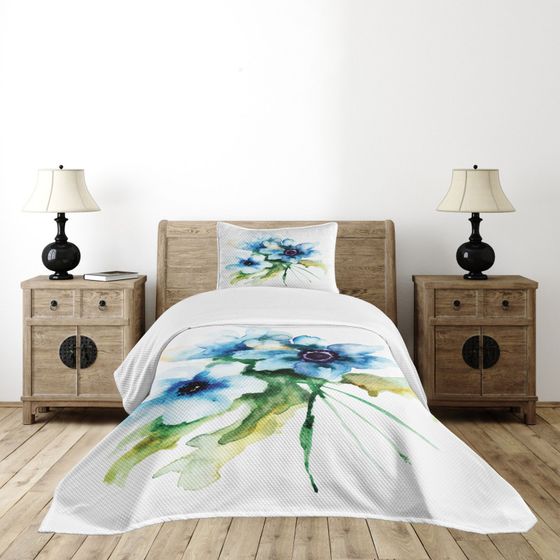 Nature Painting Bedspread Set