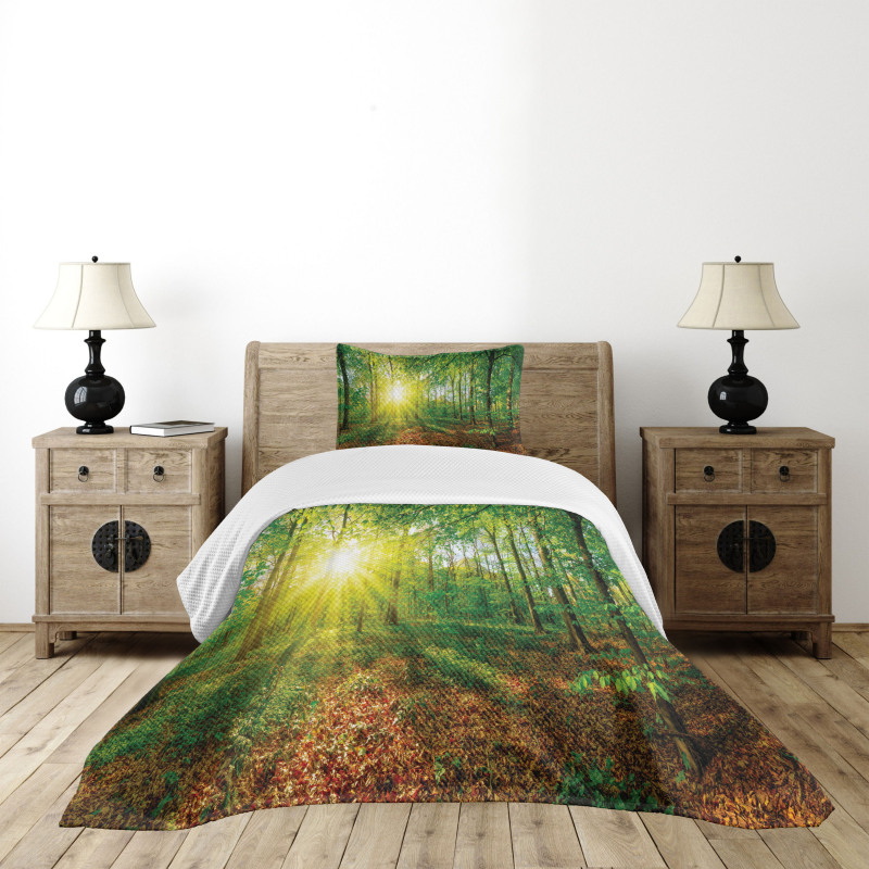 Evening Meadow Greenland Bedspread Set