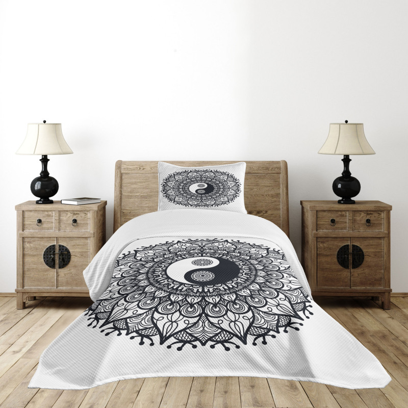 Bohemian Mendi Art Bedspread Set