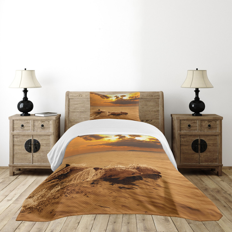 Dolphins Dusk Bedspread Set