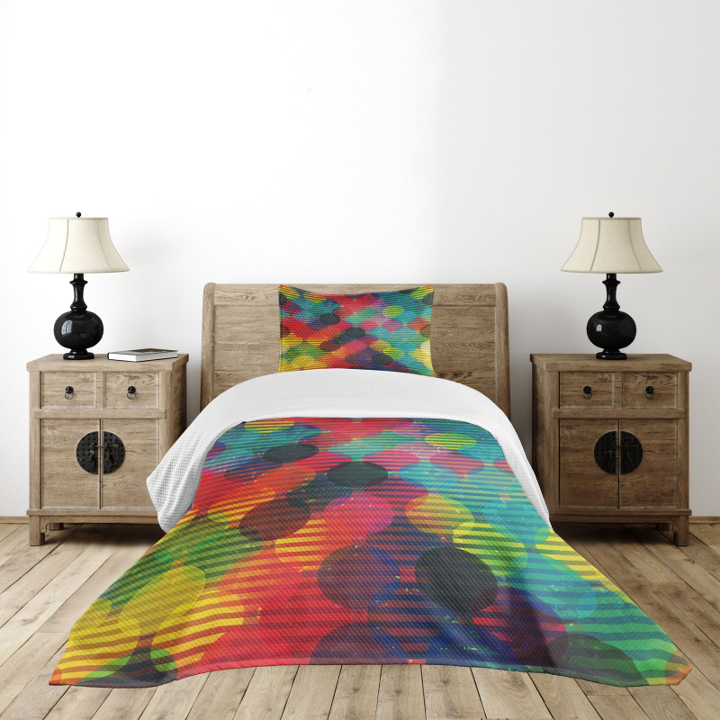 Futuristic Bedspread Set