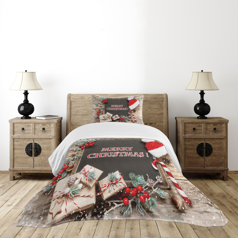 Noel Concept on Board Bedspread Set