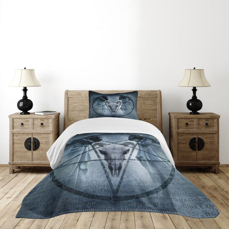 Devil Dream Scary Bedspread Set