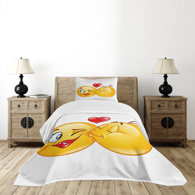 Romantic Flirty Love Mood Bedspread Set