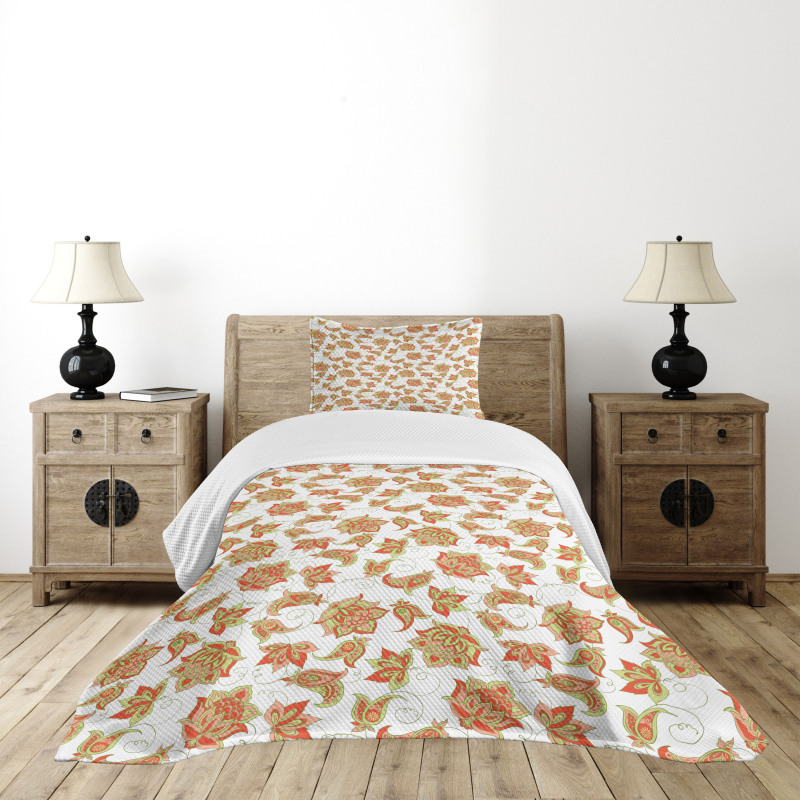 Ottoman Vivid Design Bedspread Set