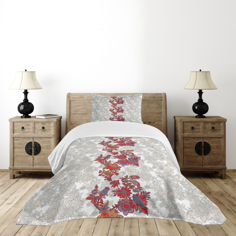 Romantic Vİbrant Boho Bedspread Set