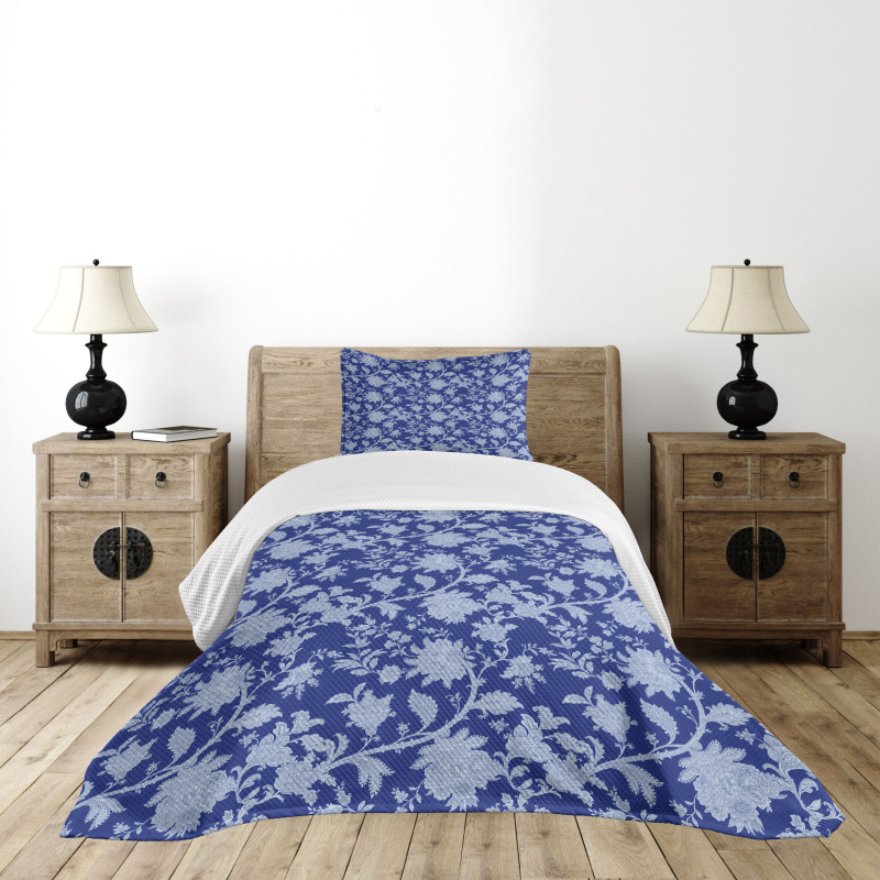 Paisley Pattern Ottoman Bedspread Set