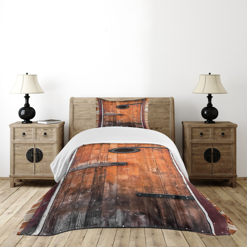 Pine Wood Windows Bedspread Set