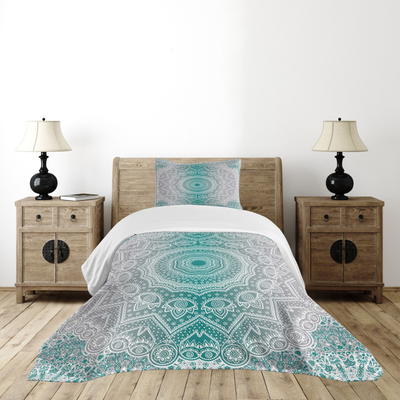 Mandala Occult Motif Bedspread Set