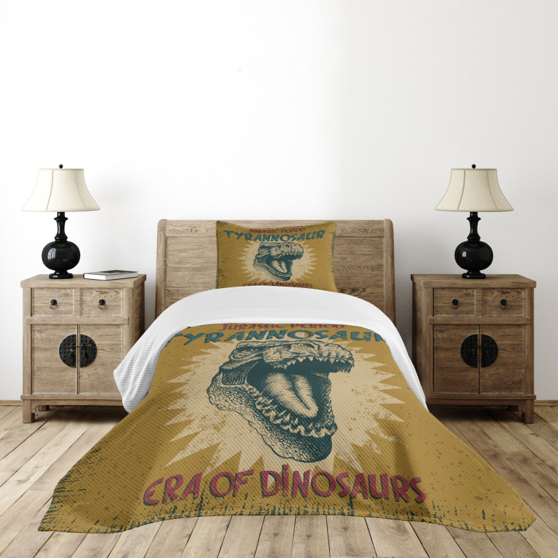 Grunge Style Vintage Bedspread Set