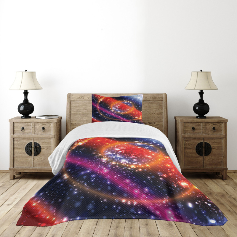 Apocalyptic Cosmos Sky Bedspread Set