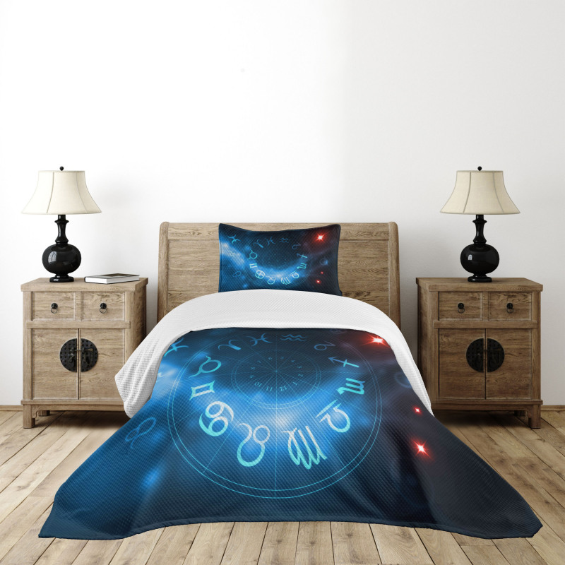 Signs Virgo Scorpio Bedspread Set