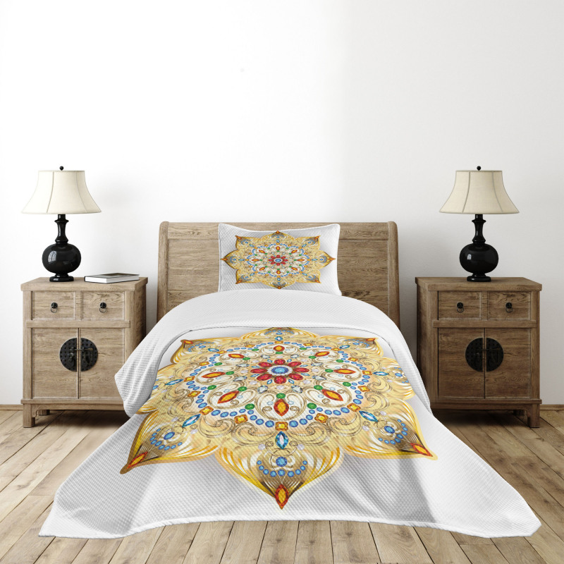 Lively Colorful Bedspread Set