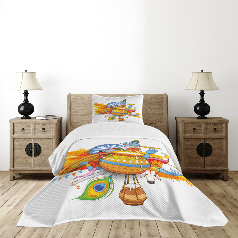 Cultural Bedspread Set