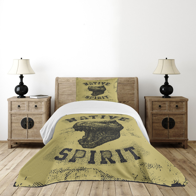 Roaring Portrait Wild Bedspread Set