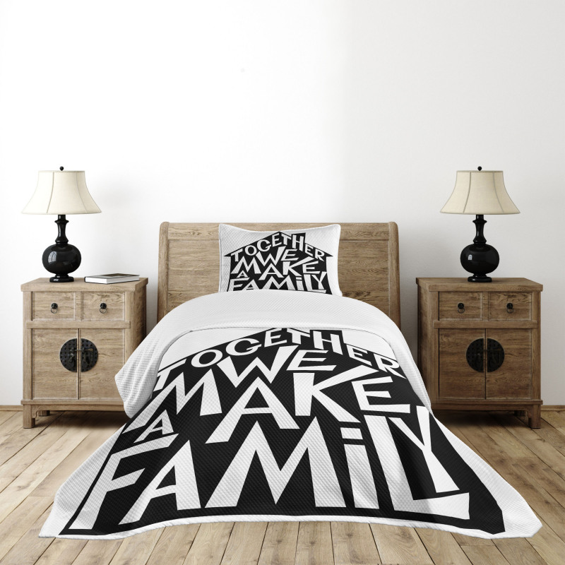 Family House Bedspread Set