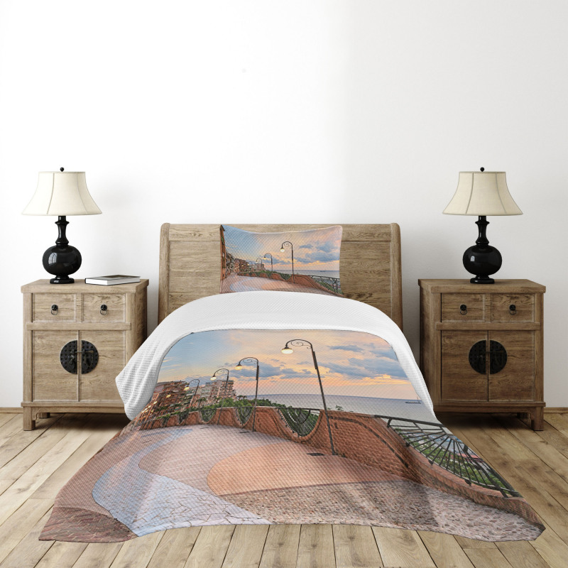 Dawn in Ortona Abruzzo Bedspread Set