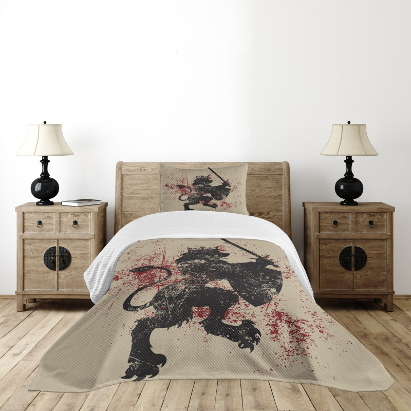 Courage Lion Bedspread Set